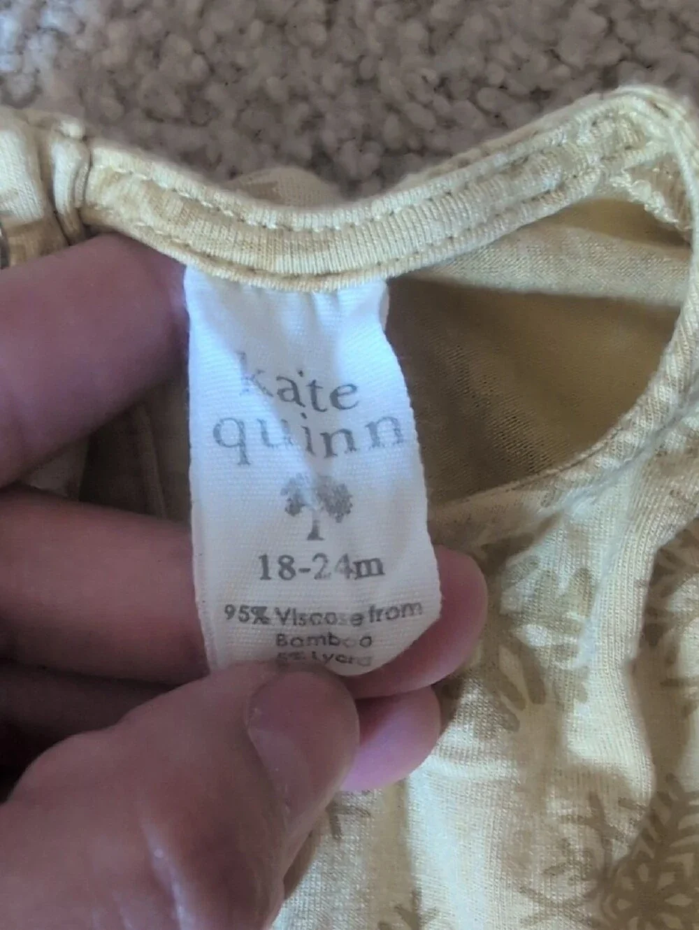 kate quinn Yellow Ruffle Long-Sleeve One-Piece